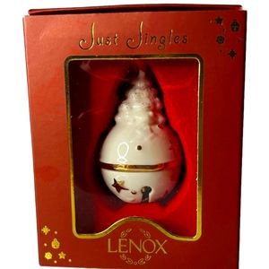 NIB- Lot of 4 Lenox Just Jingle Porcelain Christmas Tree Ornament